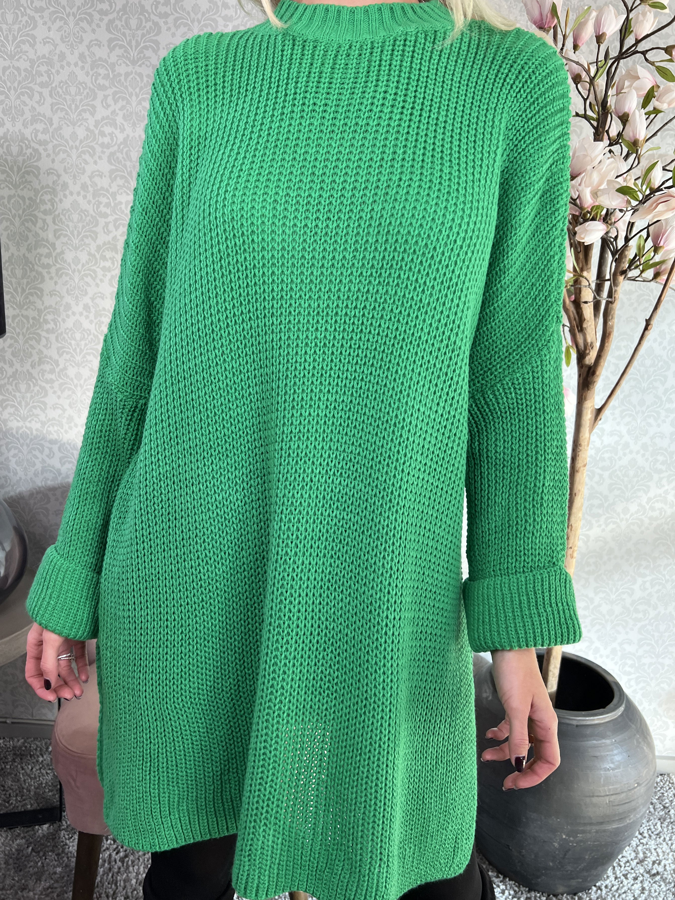 Serafina - Oversize strik med slids